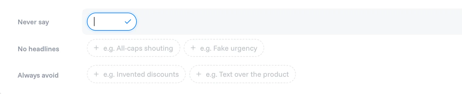 Adding a tag