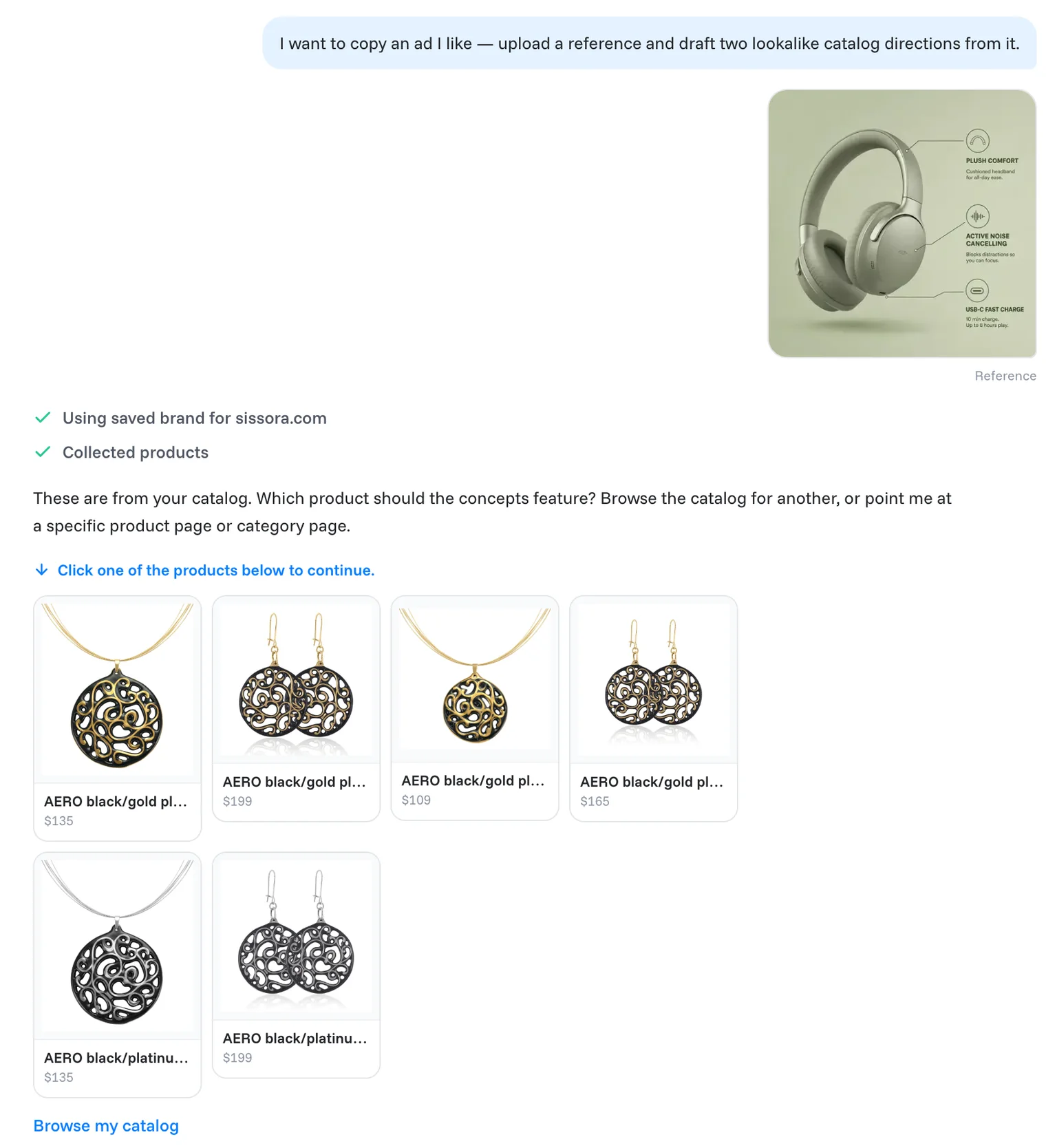 Picking the product for the lookalikes