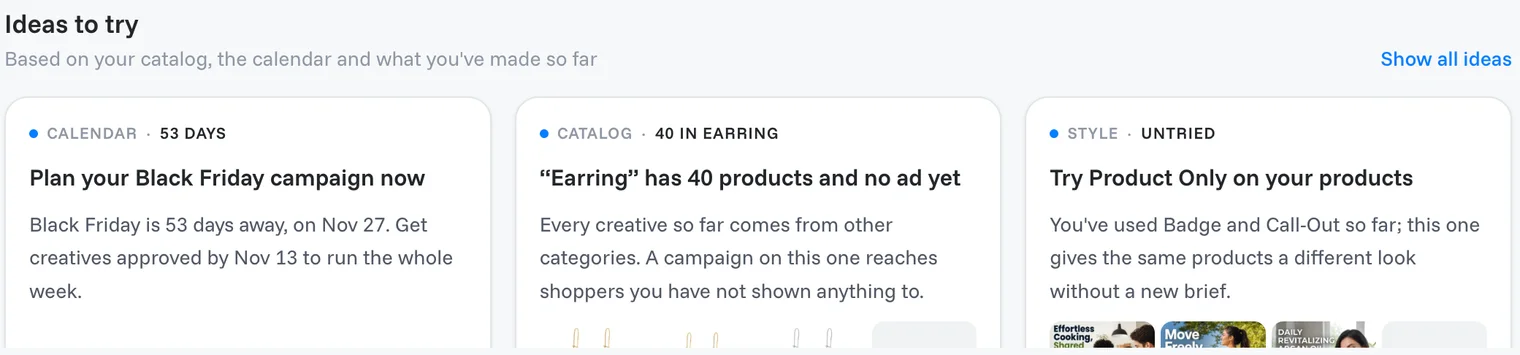 Ideas to try