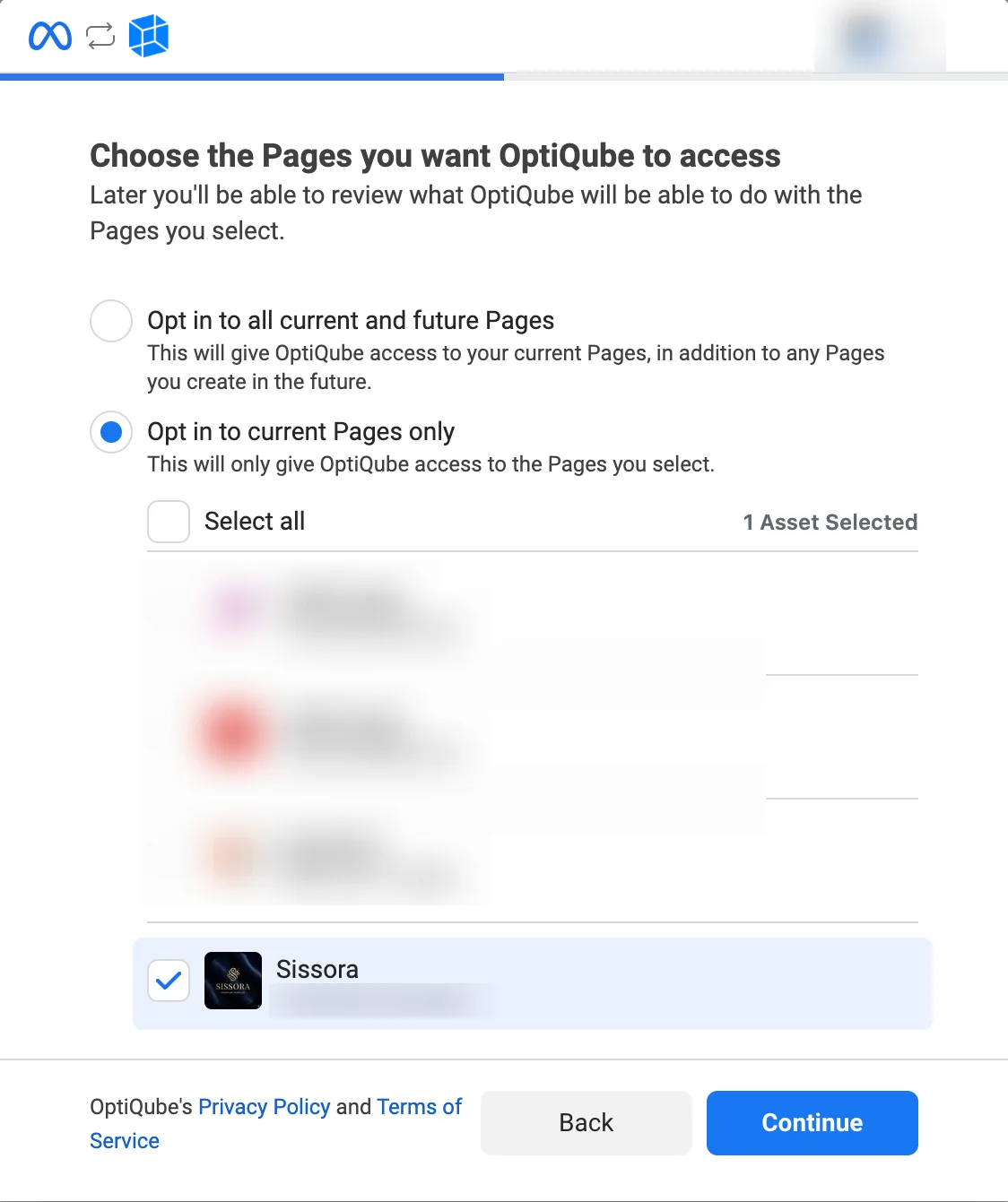 Choosing the Pages